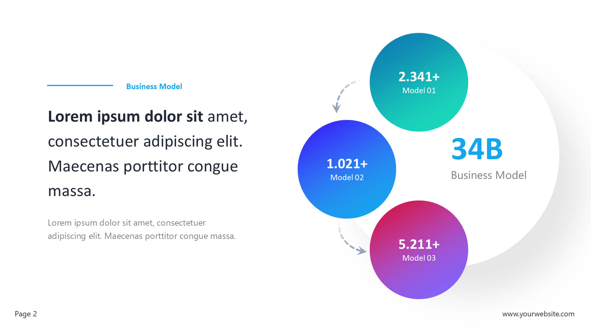 (light) Business Model slide 2
